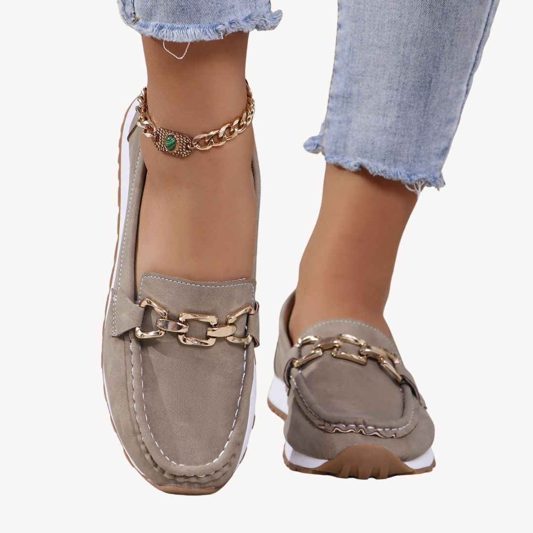 Sommar Loafers för Damer – Lätta Slip-On Skor