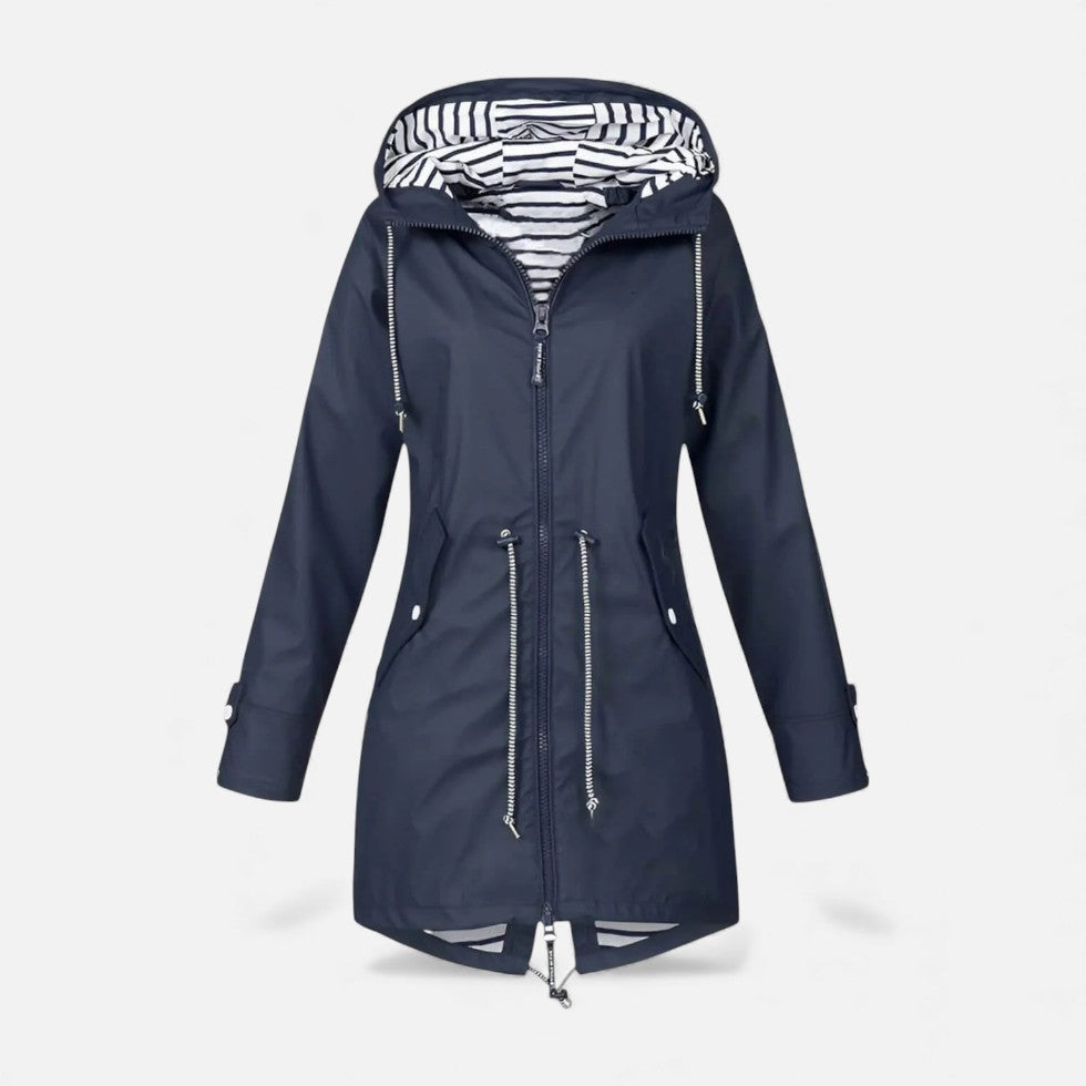 Vejrbestandig kvindejakke til overgangsårstider og daglig brug