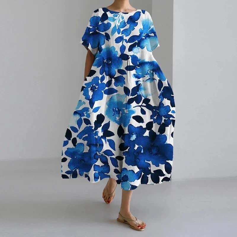 Floralis - Boho Maxiklänning för en Elegant Vårlook
