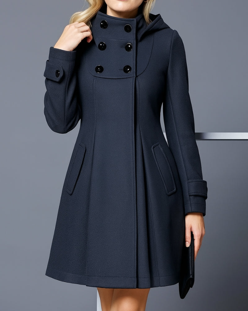 Vinterjakke med sidelommer – Moderne look og hverdagsbrug