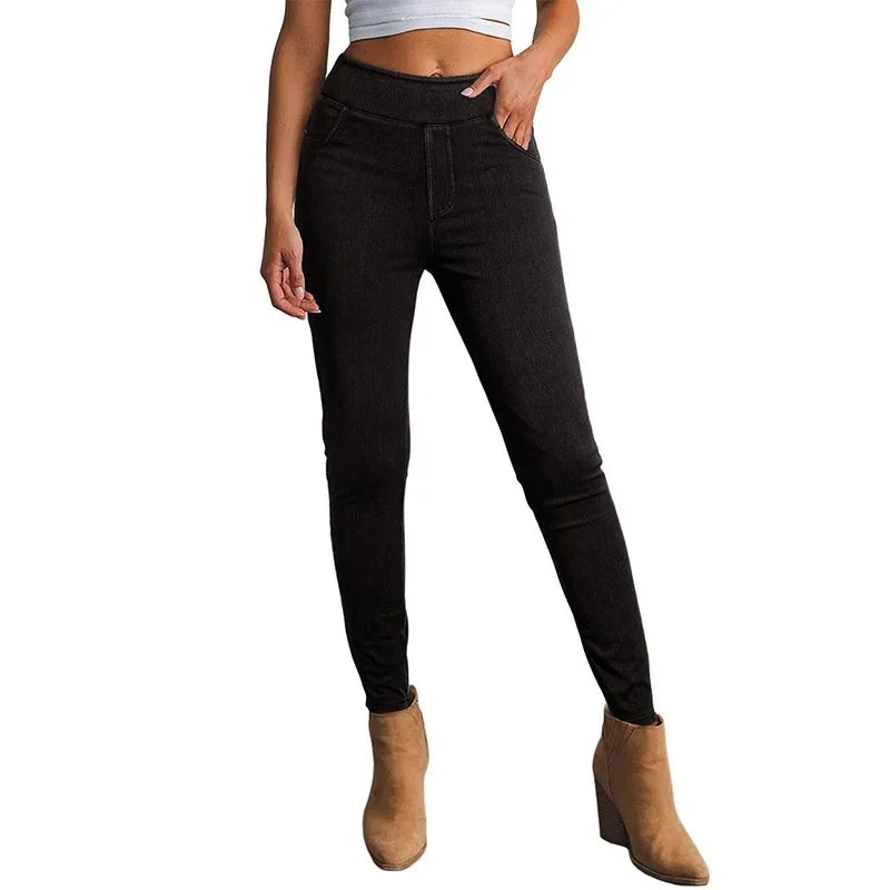 Elsa | Trendiga jeans för dam med hög midja och smal passform
