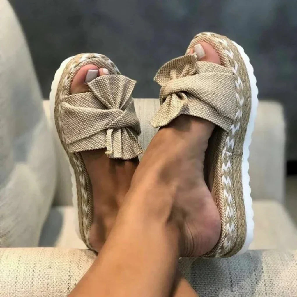 Liva | Trendiga Slip-On Sandaler för Dam