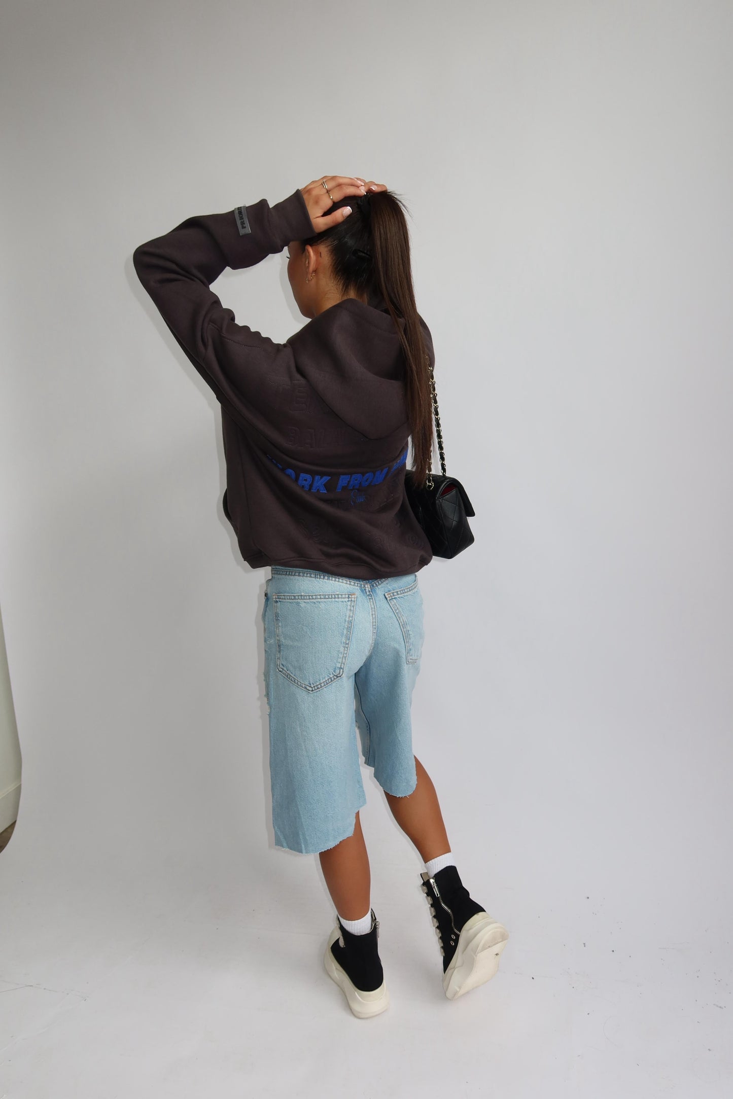 Lyxig oversized hoodie med stilren design
