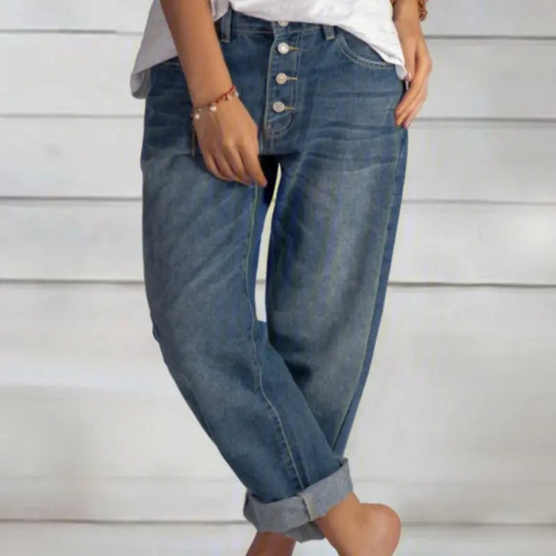 Cazzie wide leg jeans – damer