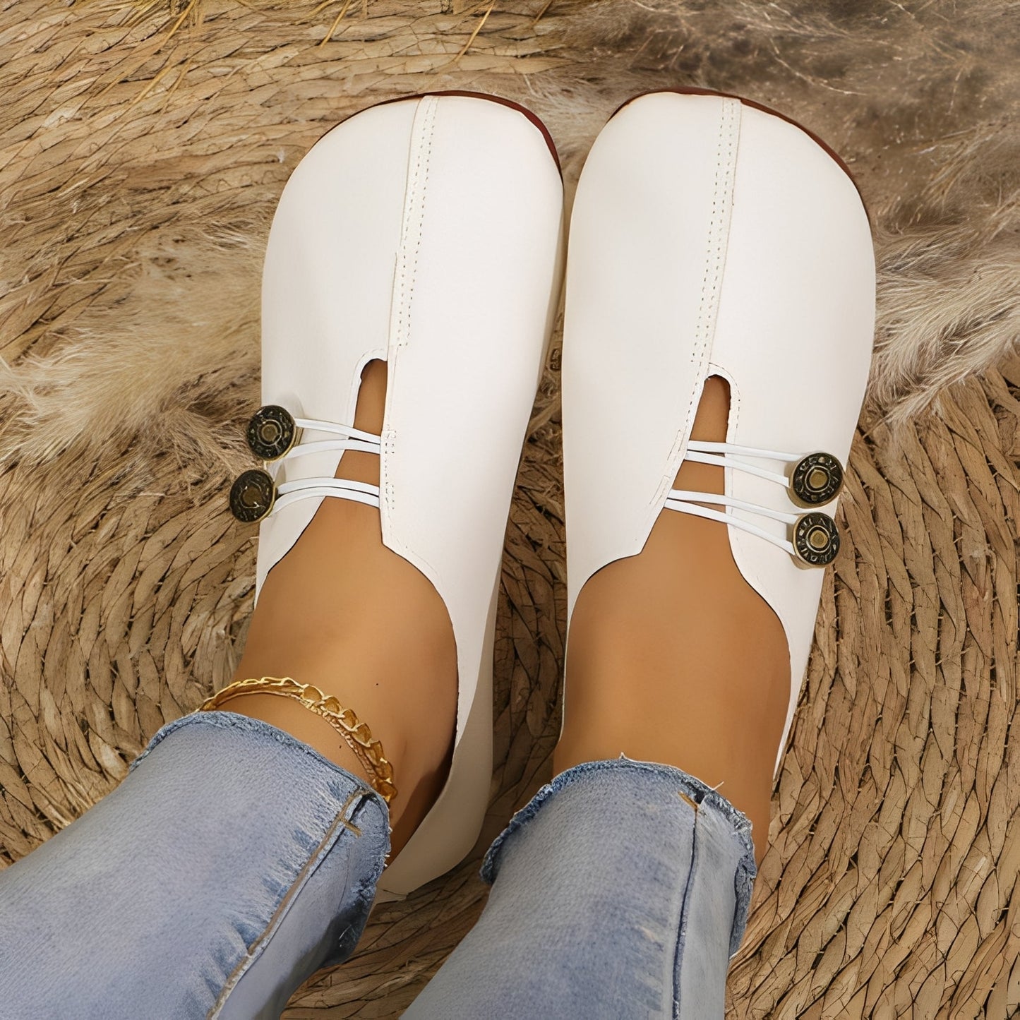Luna - Eleganta och Flexibla Sneakers för Kvinnor