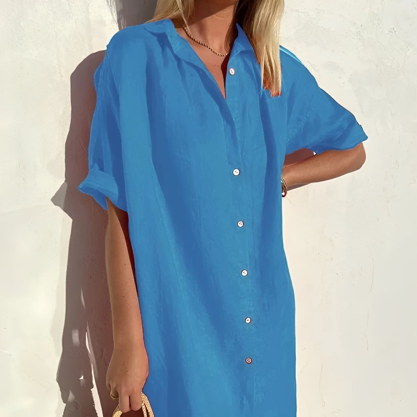 Evelina - Elegant och Avslappnad Klänning