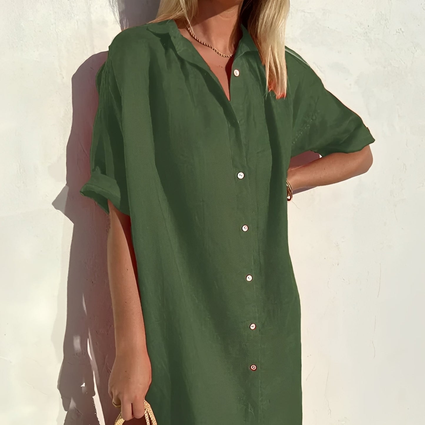 Evelina - Elegant och Avslappnad Klänning