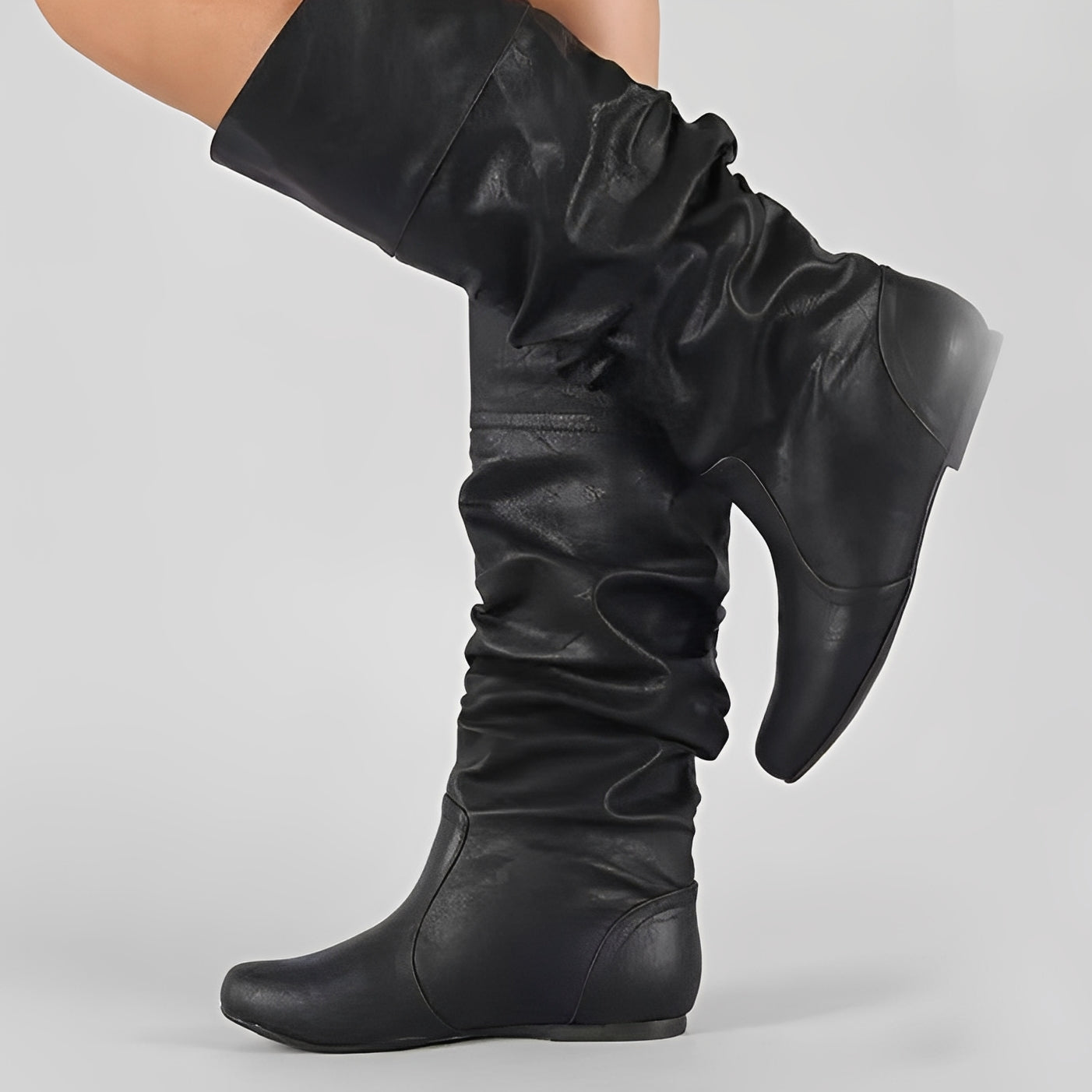 Stella - Trendiga Slip-on Stövlar