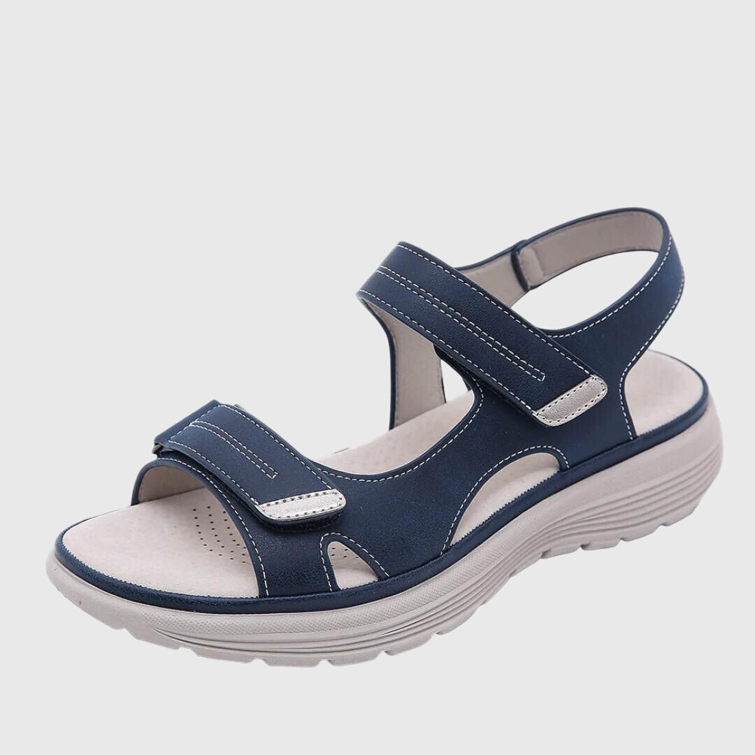 Aurelia | Eleganta sandaler med öppen tå och justerbart band