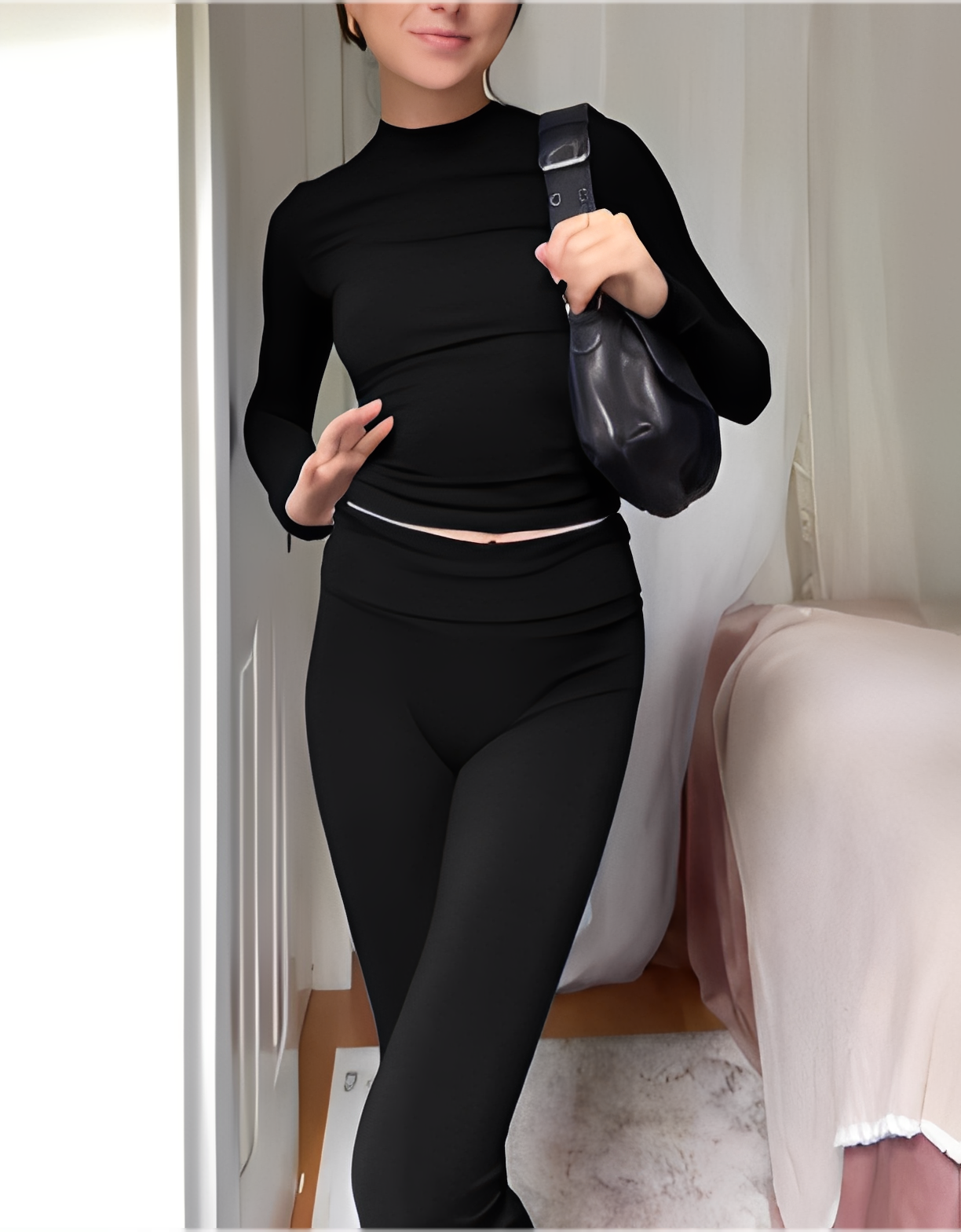 Viva - Avslappnat Set för Damer - Chic och Slimmad Stil