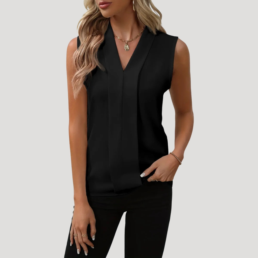Damblus med V-ringning – Ella
