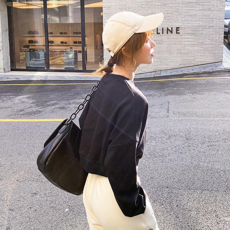 Moderne cropped Sweatpullover til kvinder fra StyleVibe