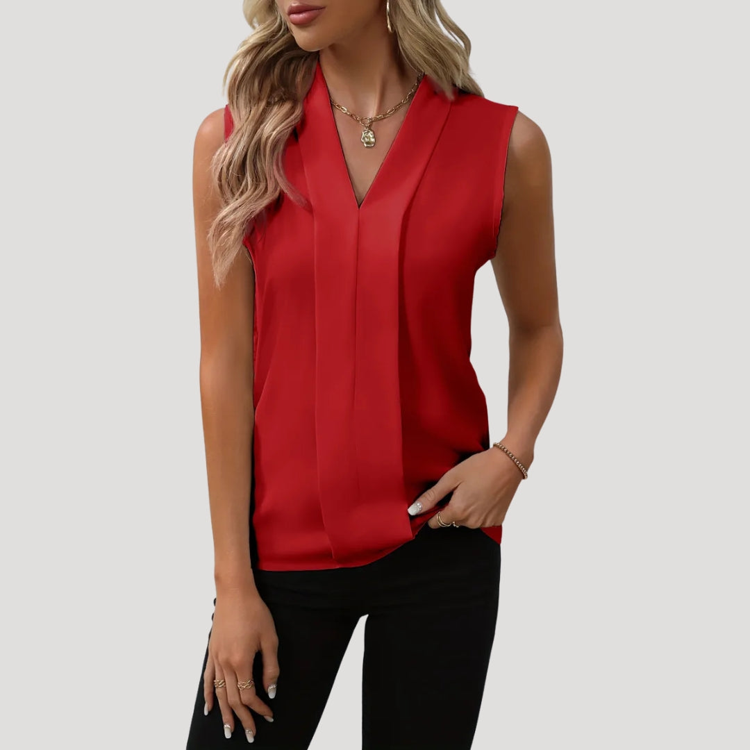 Damblus med V-ringning – Ella