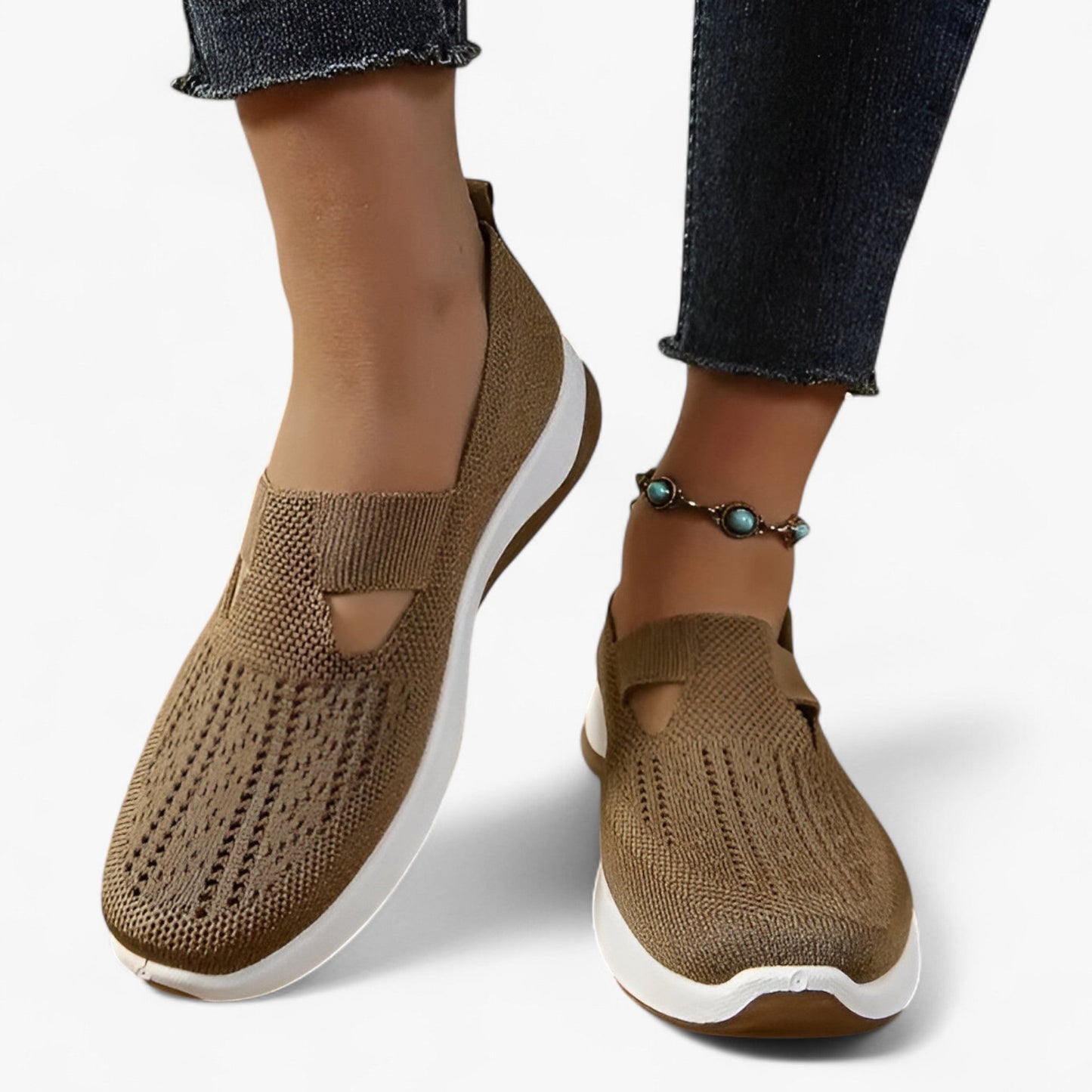 Dam Skor Slip-On i Elegant Design