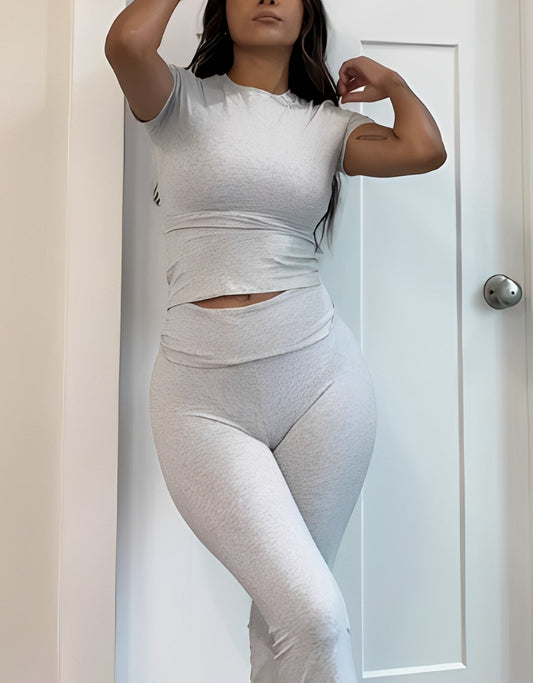 Viva - Avslappnat Set för Damer - Chic och Slimmad Stil