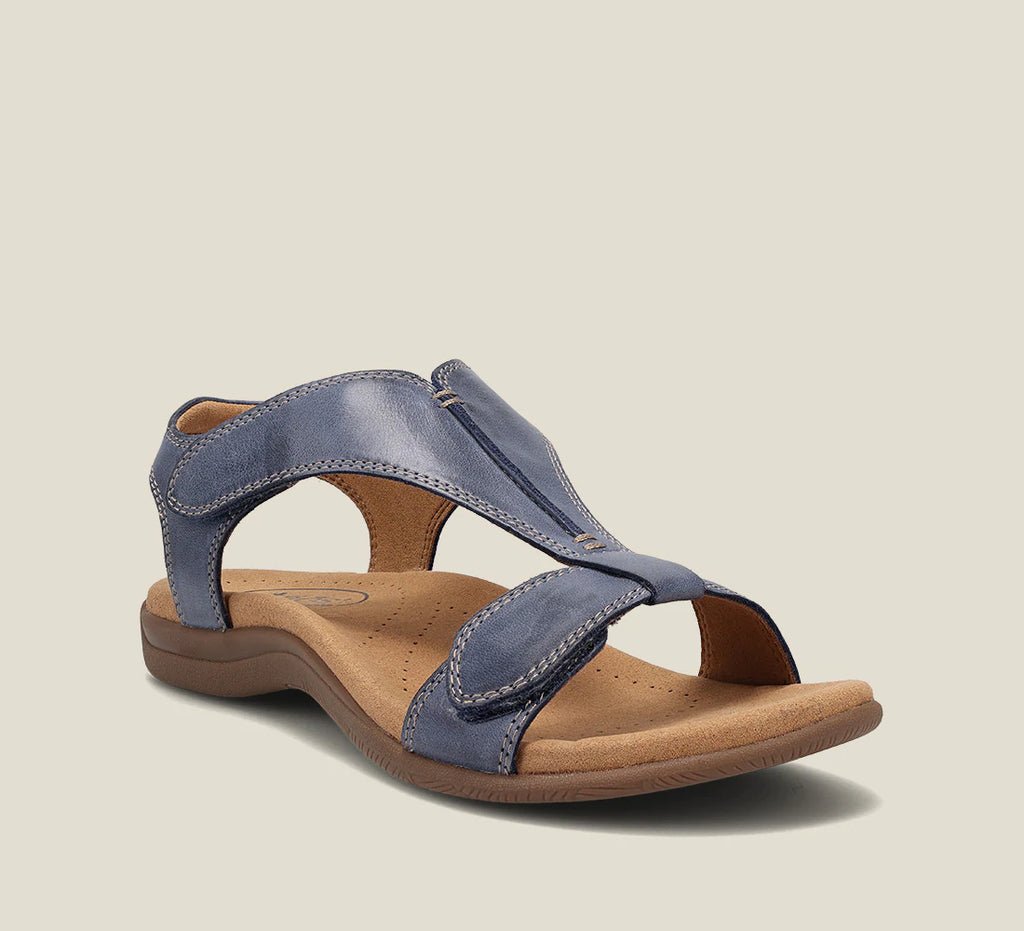 Flata Sandaler för Dam med Korskorsning
