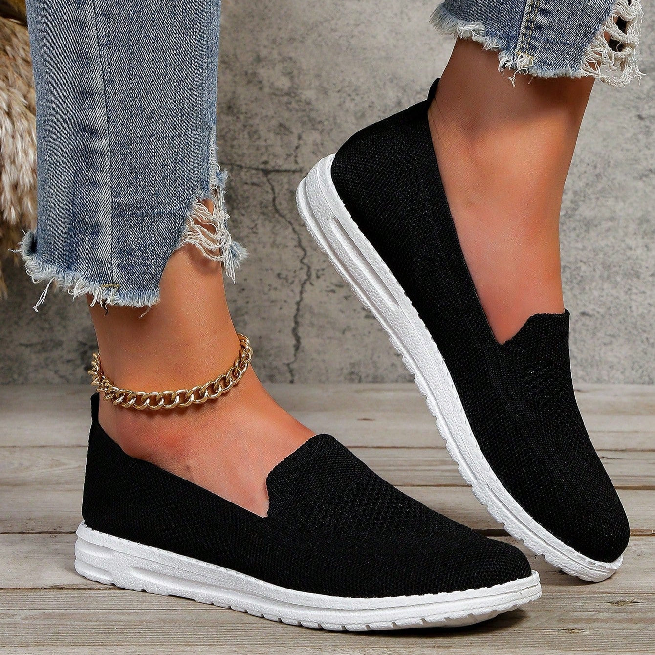 Liva | Trendiga Slip On Sneakers för Damer