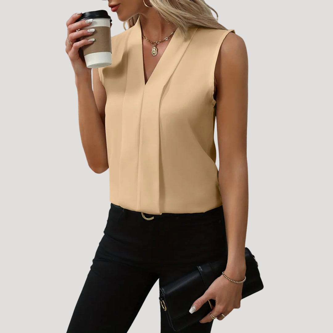 Damblus med V-ringning – Ella