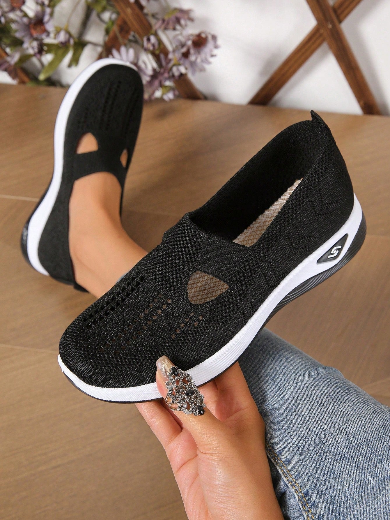 Sofia | Eleganta Slip-On Skor för Sommarens Äventyr