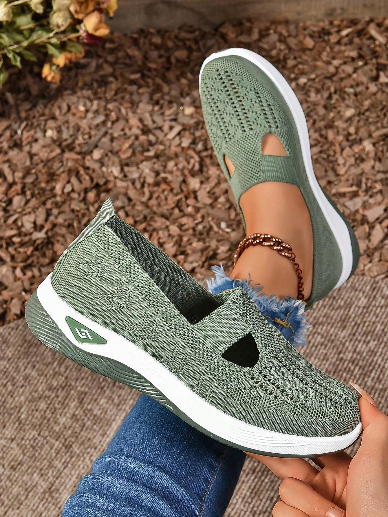 Sofia | Eleganta Slip-On Skor för Sommarens Äventyr