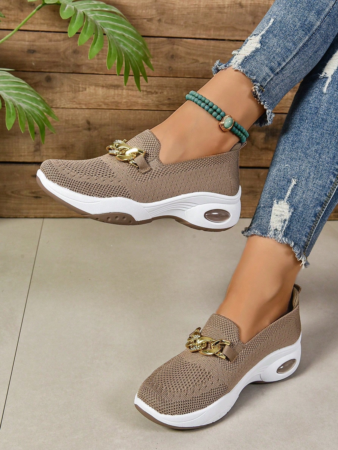 Sofia | Eleganta Slip-On Skor för Sommarens Äventyr