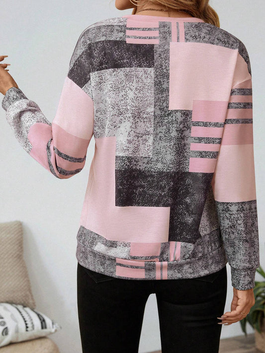 Unik Bluse med Lynlås – Stilfuld Hverdagselegance