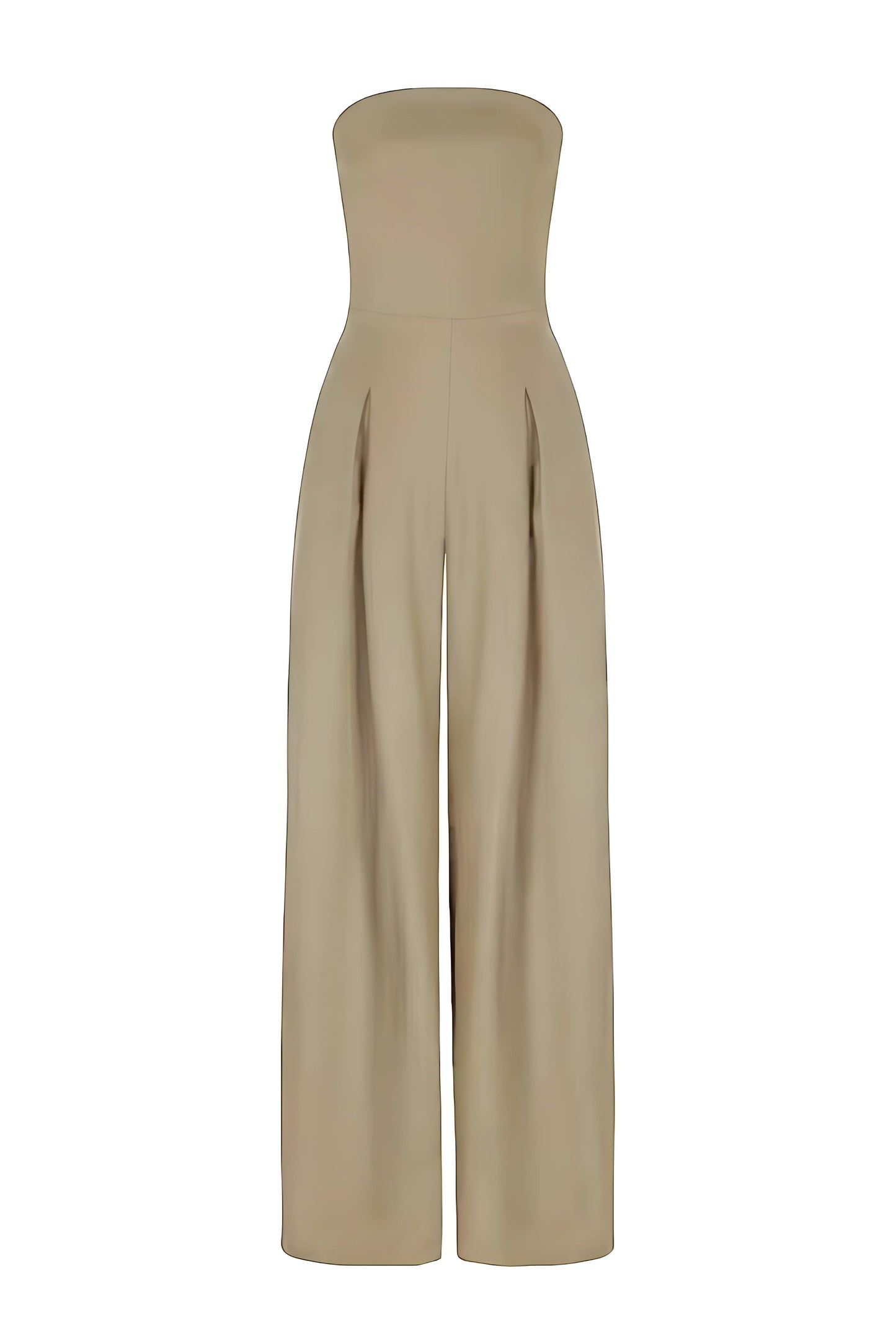 Uden Stropper Jumpsuit med Flatterende Ben – Uimodståelig Elegance