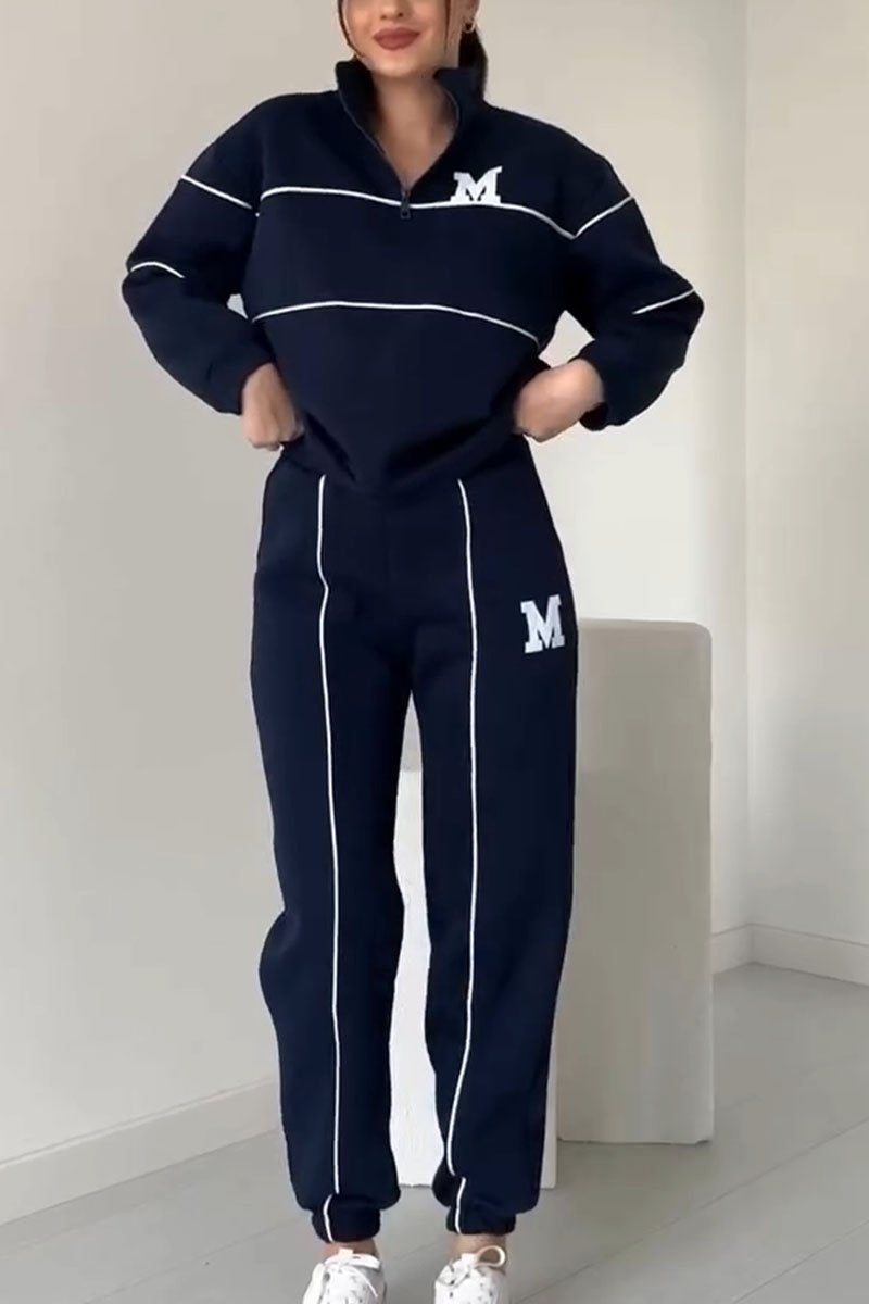 Elegant och avslappnat tvådelat mysset