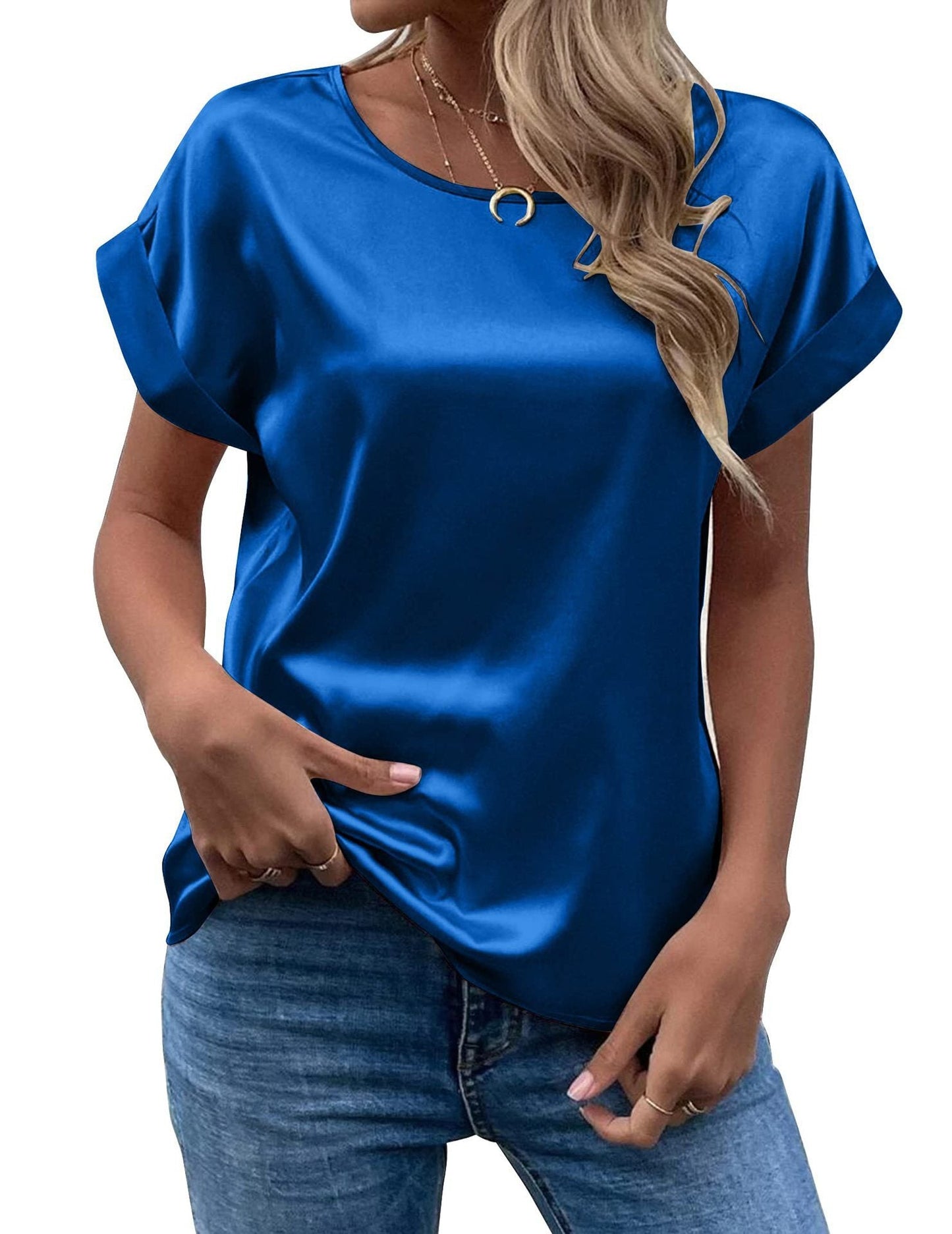 Sienna - Avslappnat T-shirt för Kvinnor