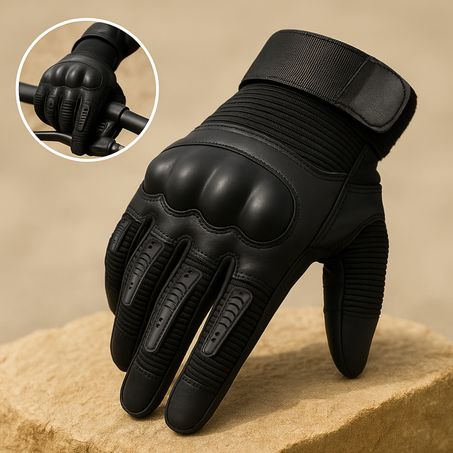 VarmNord Natur – Outdoor Handsker | skridsikre ankelsbeskyttelse | åndbar & Touchscreen-kompatibel | Håndværk, Motorcykel, Udendørs