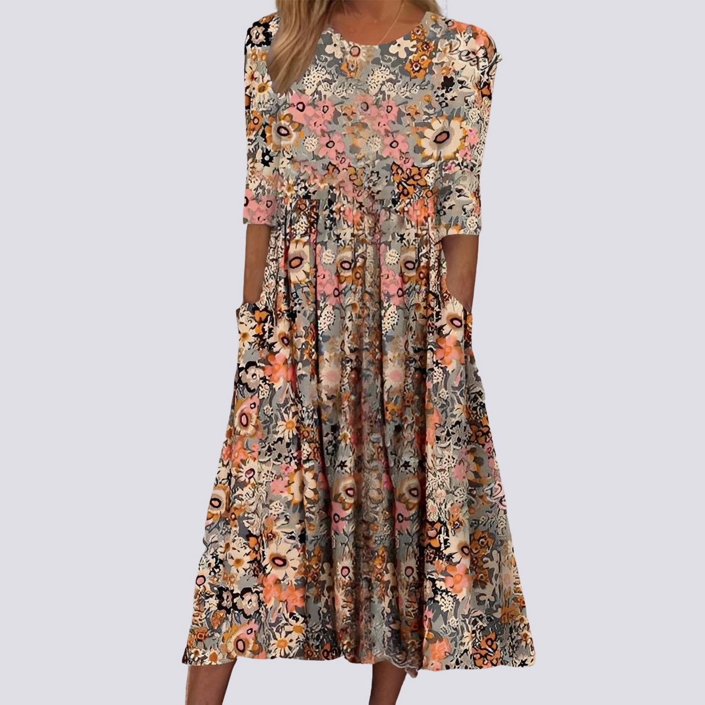 Evelina - Eleganta blommor i en lång silhuett