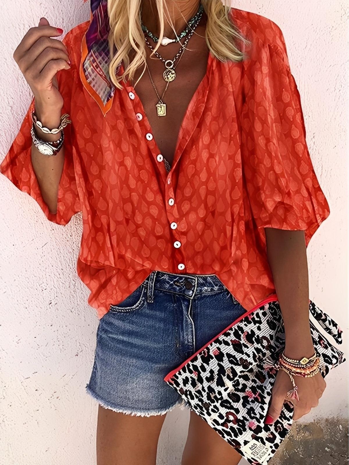 Viva – Elegant blus för en avslappnad stil