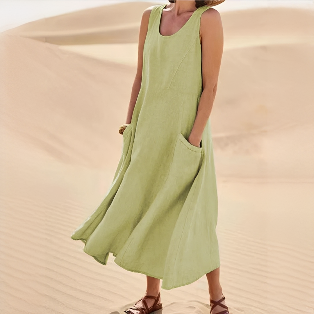 Luna - Elegant och Trendigt Sommardress för Kvinnor