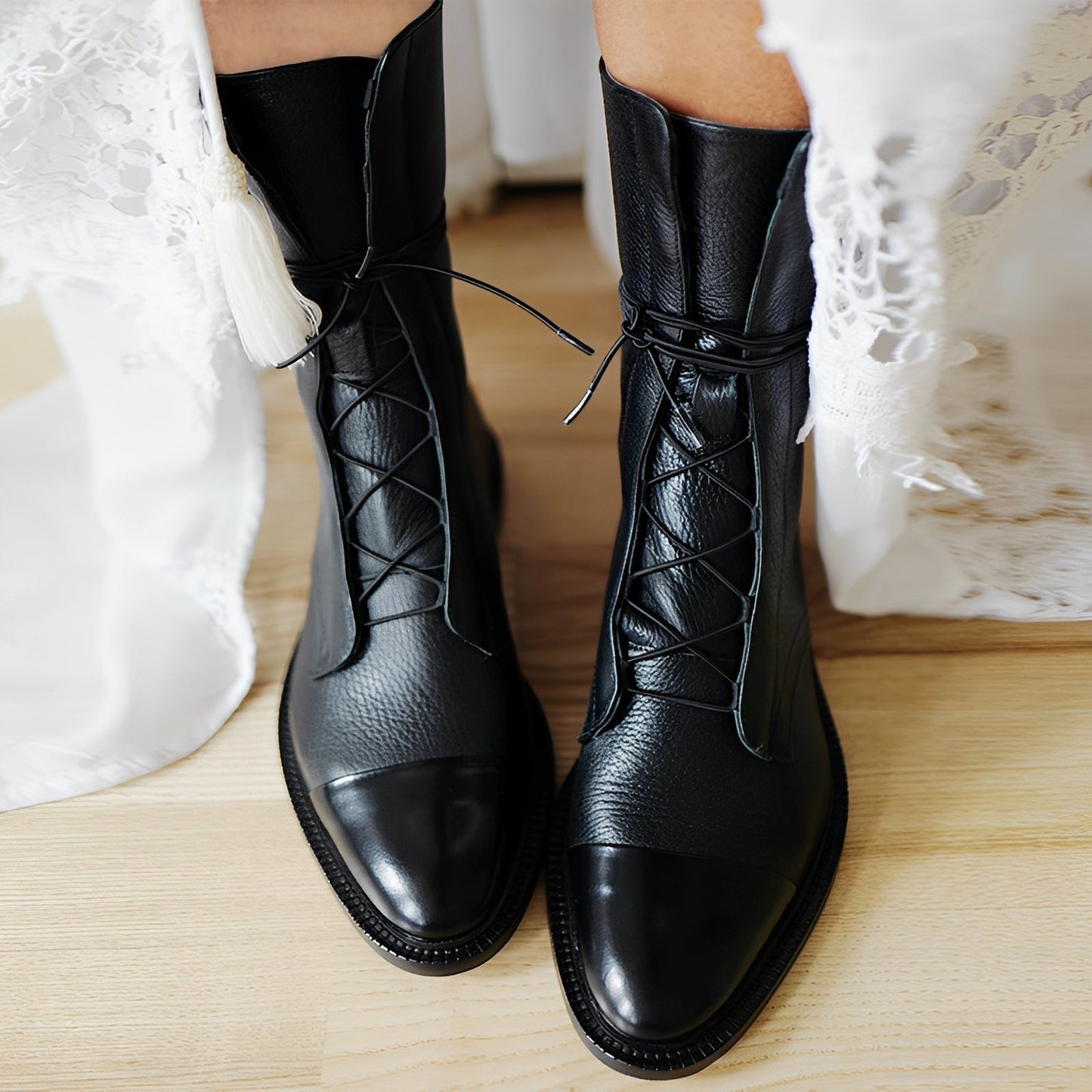 Viva - Eleganta Ankelboots för Enastående Utseende