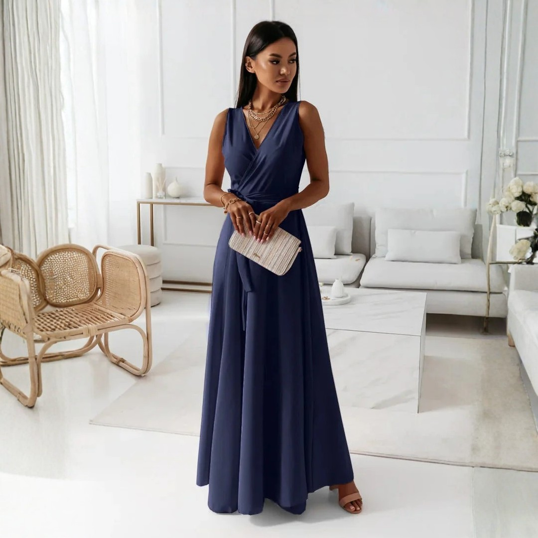 Evelina | Elegant Maxikjol för Sommarens Festligheter