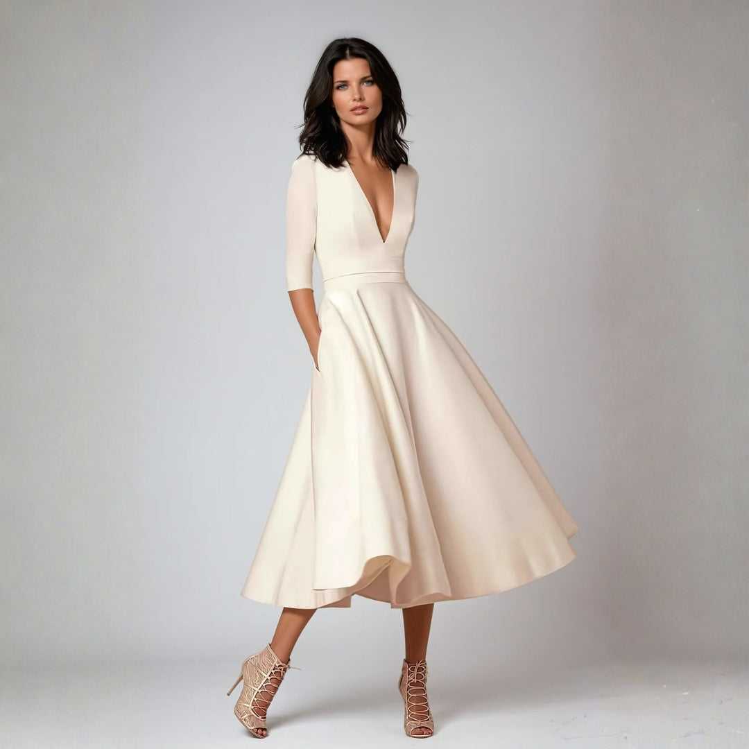 Juliette | Elegant Midikjol för Sommarens Festligheter