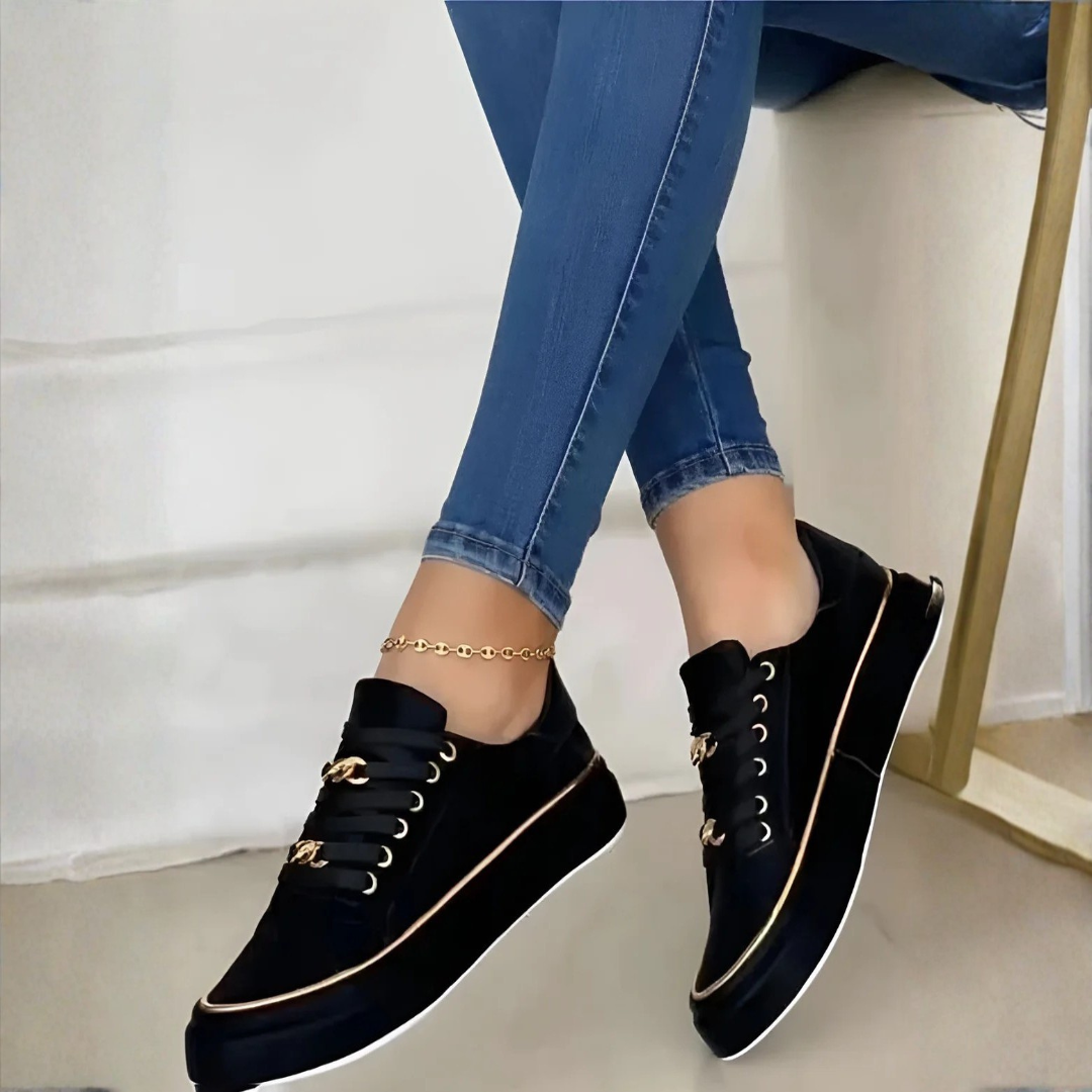 Stella | Eleganta Plattform Sneakers för Damer