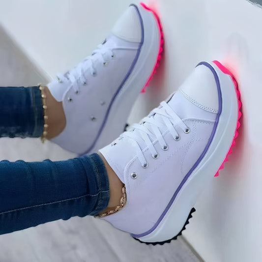 Vibrant - Trendiga Sneakers för Mode Medvetna Kvinnor