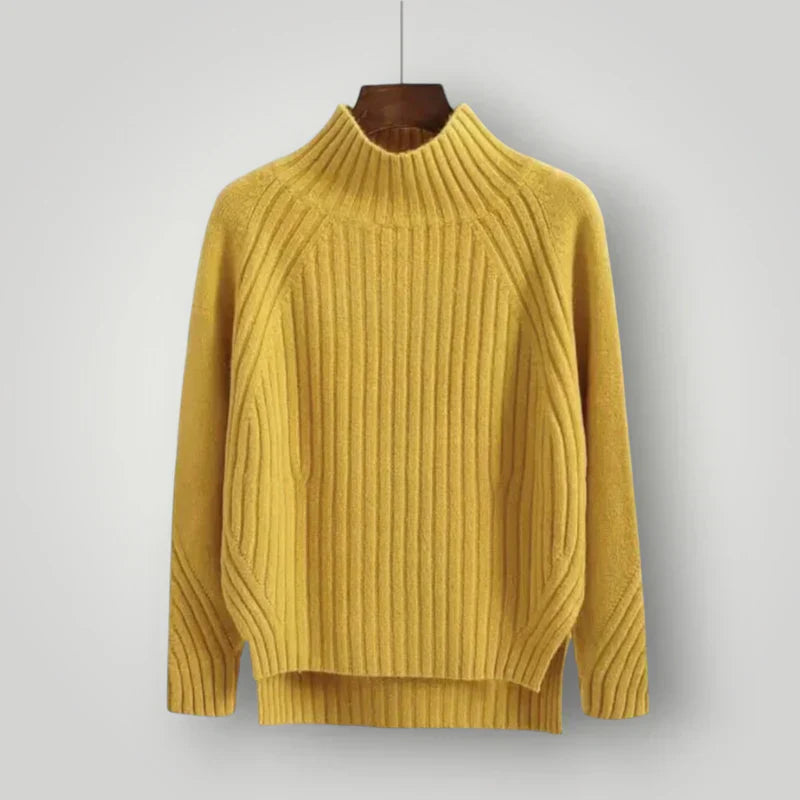 Charm dames cardigan – blød strik cardigan med knapliste