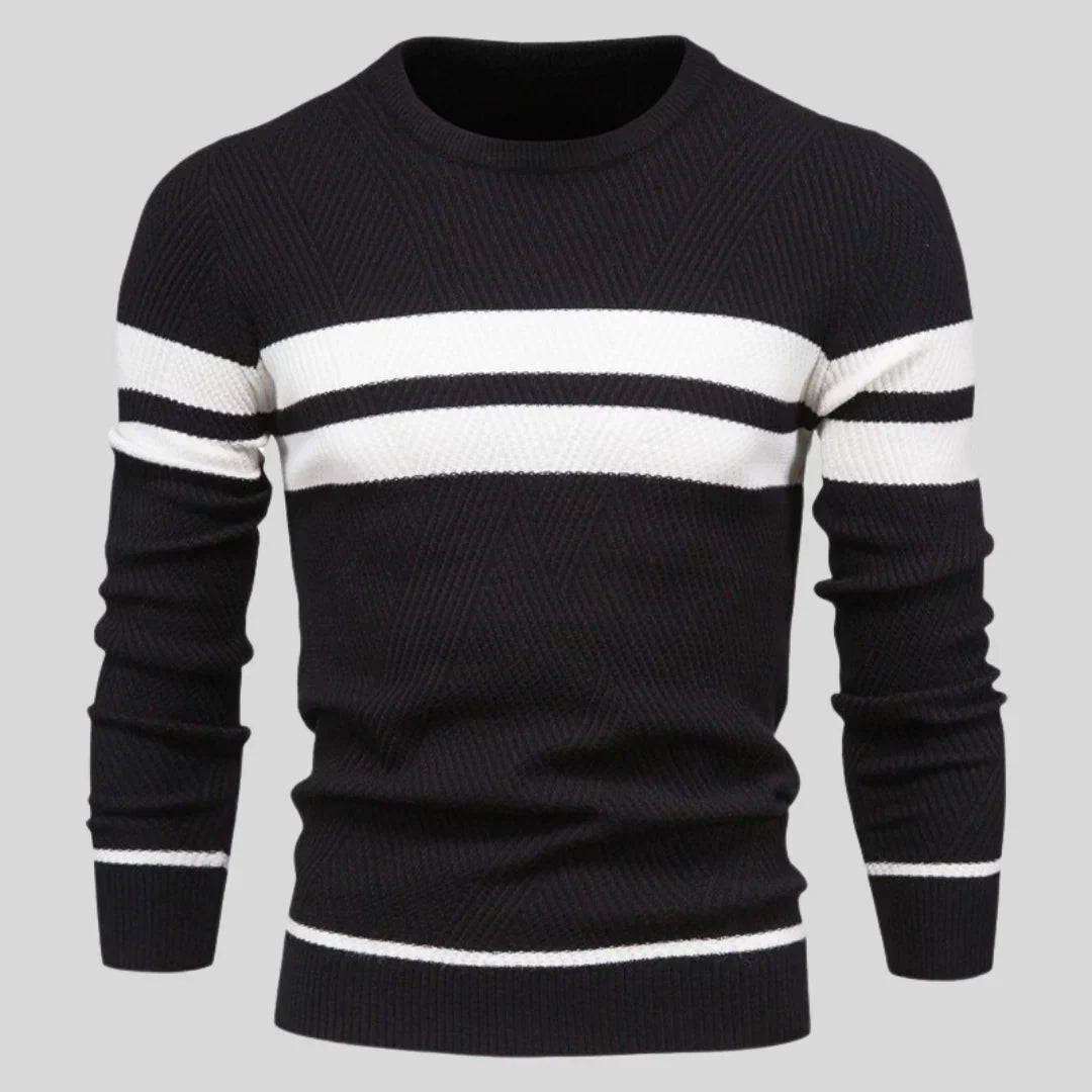 Bruno varm bomulds pullover – herre