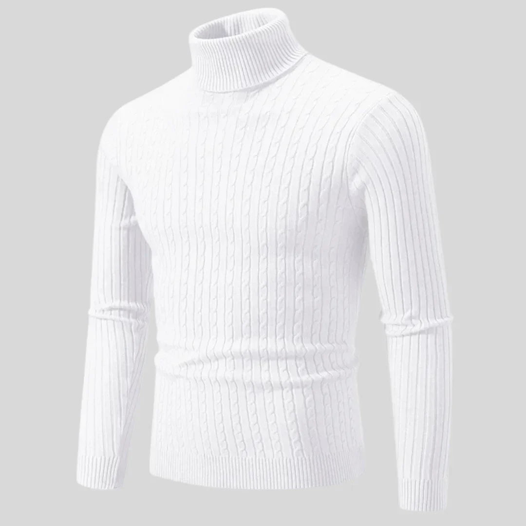Christoph stilfuld rullekrave sweater – herrer
