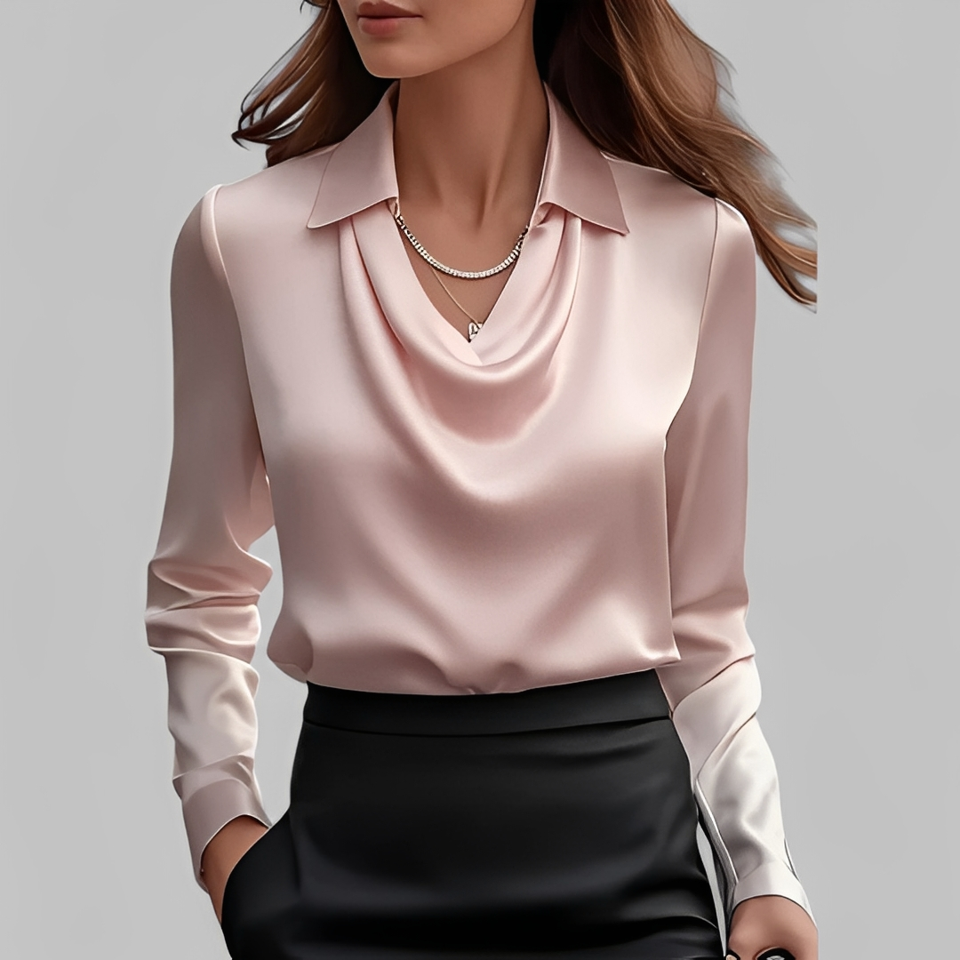 Ava - Elegant Blus för Stilmedvetna