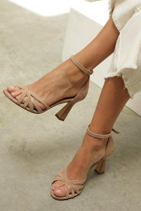 Sophie | Eleganta Sommar Peeptoe Klackar för Kvinnor
