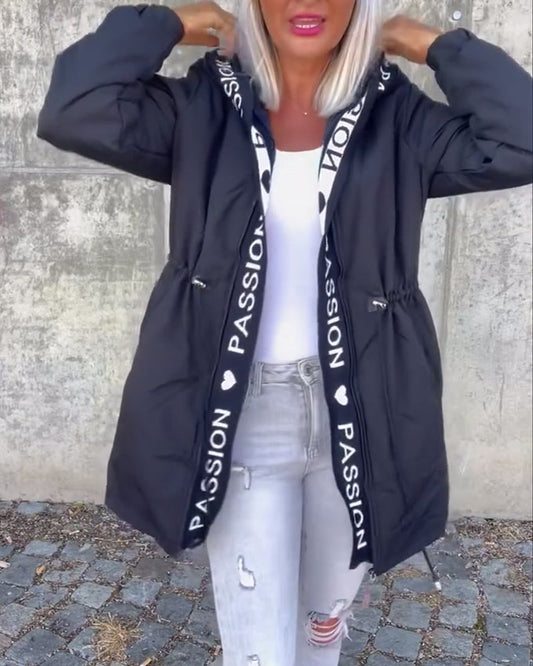 Vega™ | Chic Jakke med Lynlås til Dame