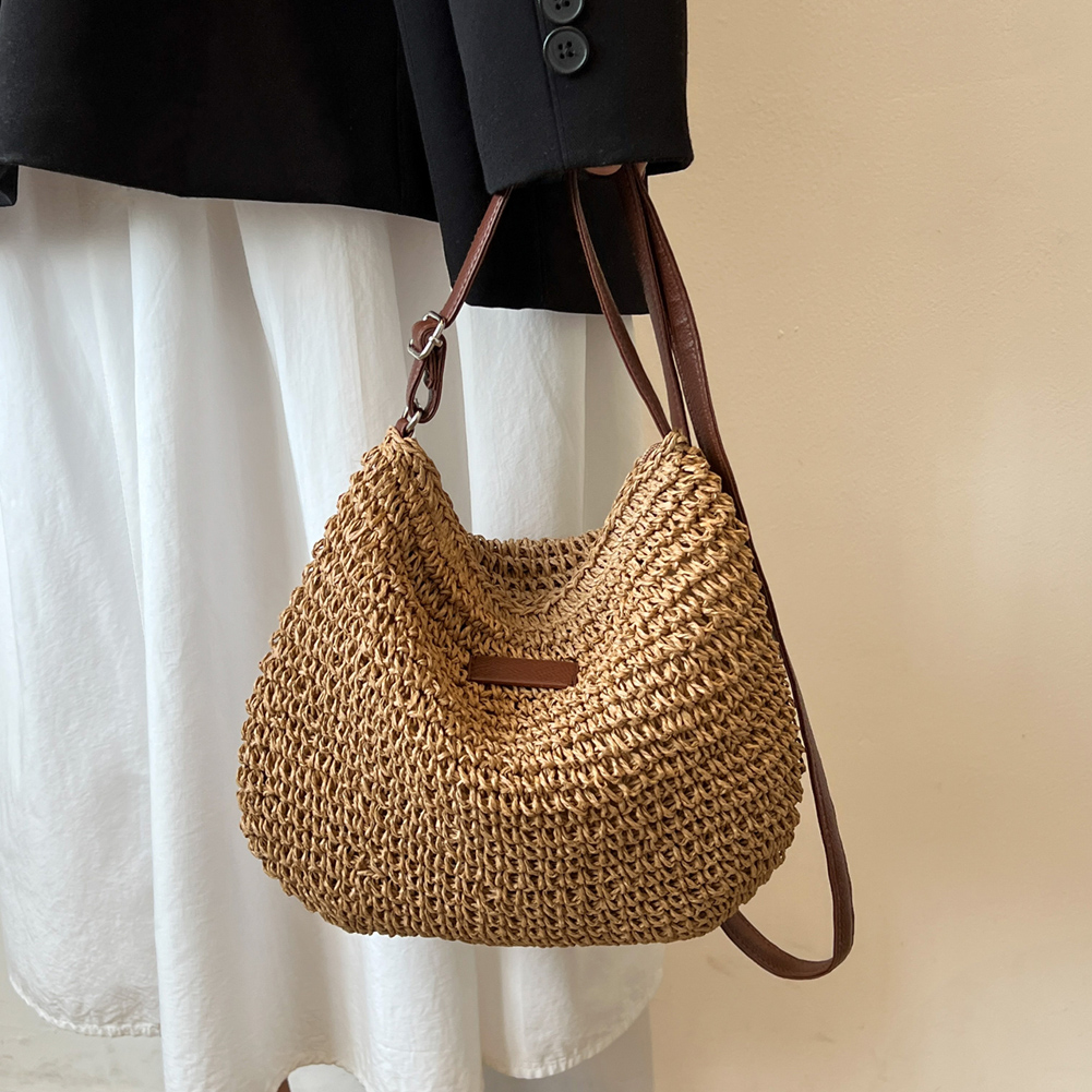 Boheme Chic Hobo Taske til Detaljeret Stil