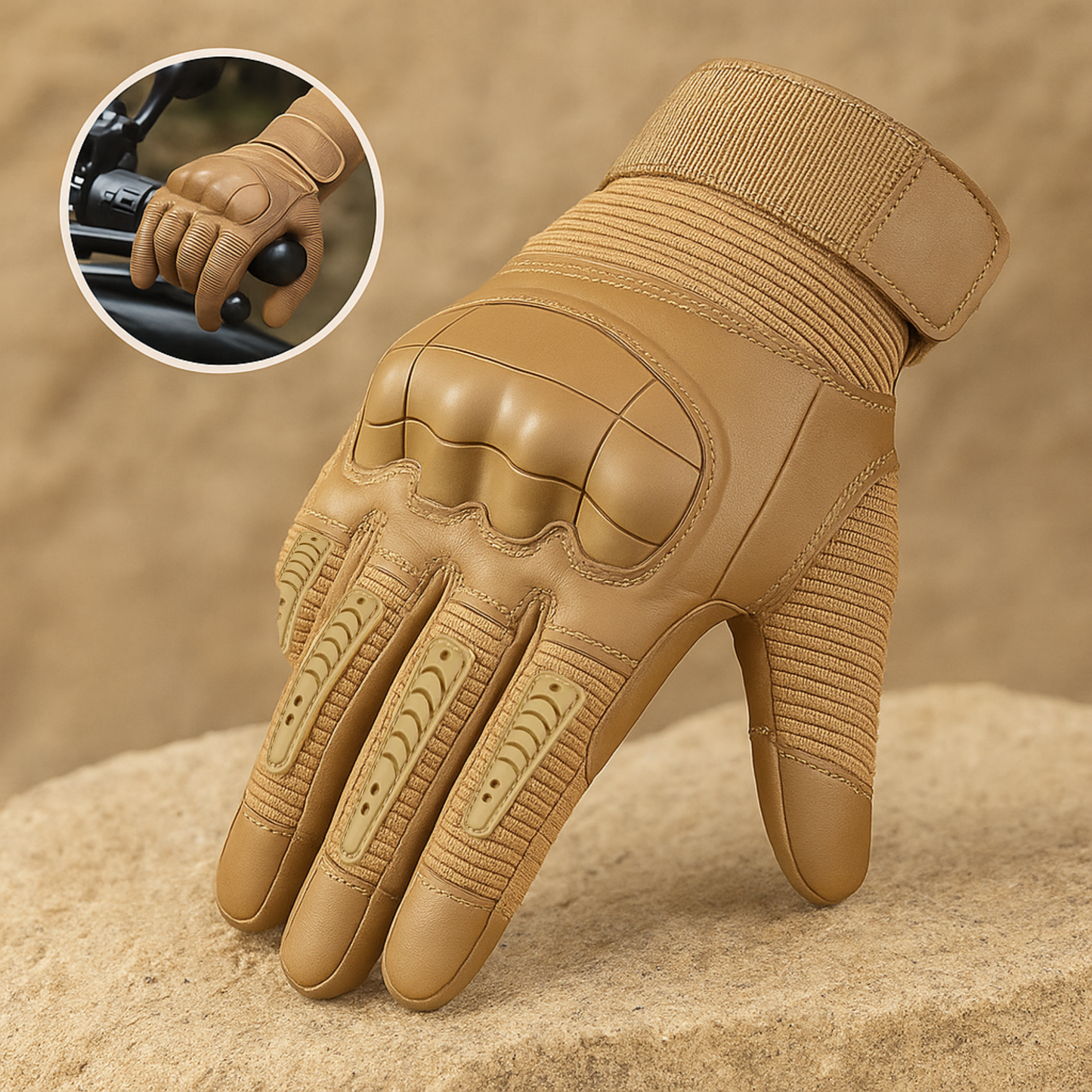 VarmNord Natur – Outdoor Handsker | skridsikre ankelsbeskyttelse | åndbar & Touchscreen-kompatibel | Håndværk, Motorcykel, Udendørs