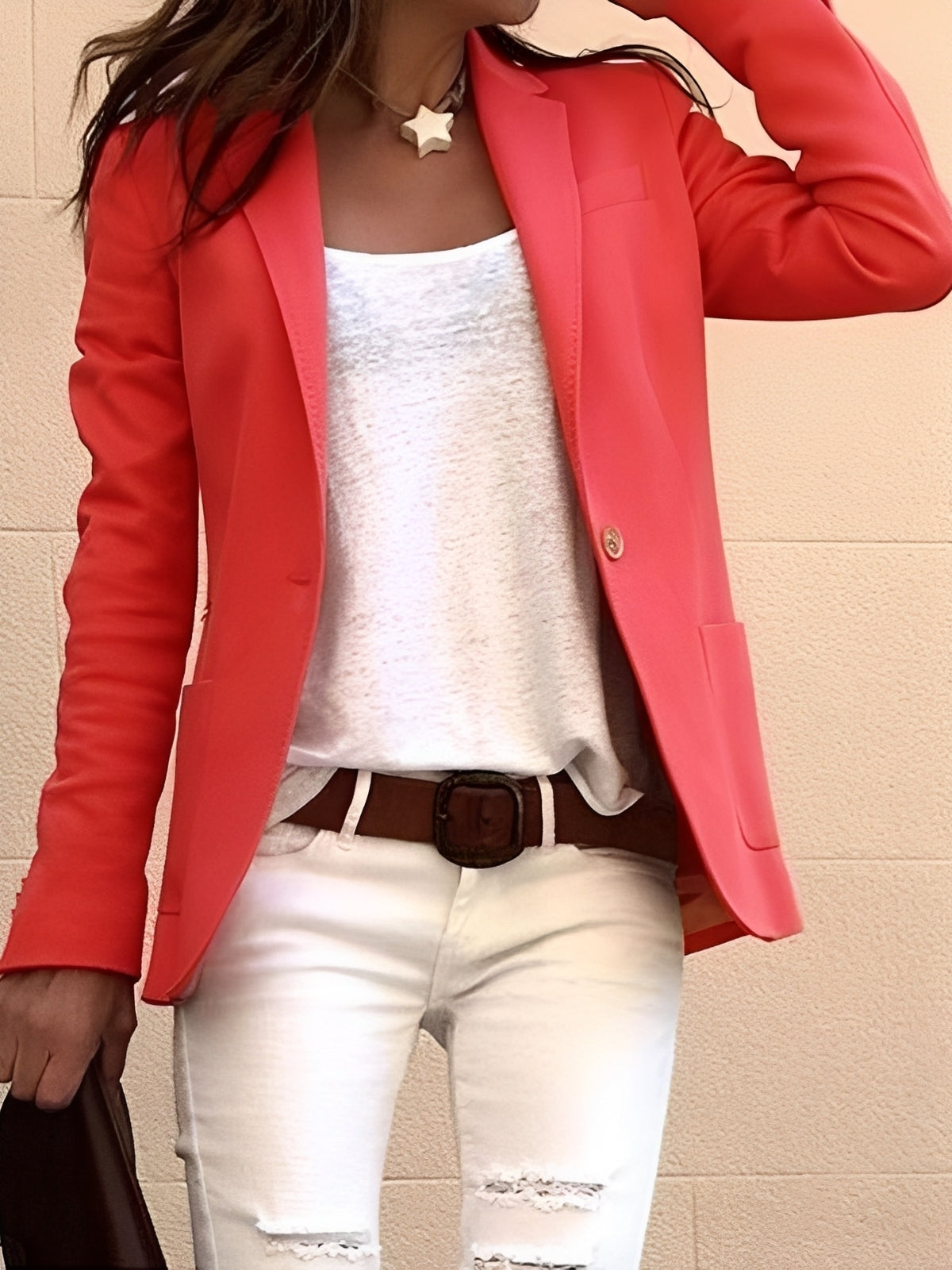 Sofia - Elegant Slim-Fit Blazer för en Modern Look
