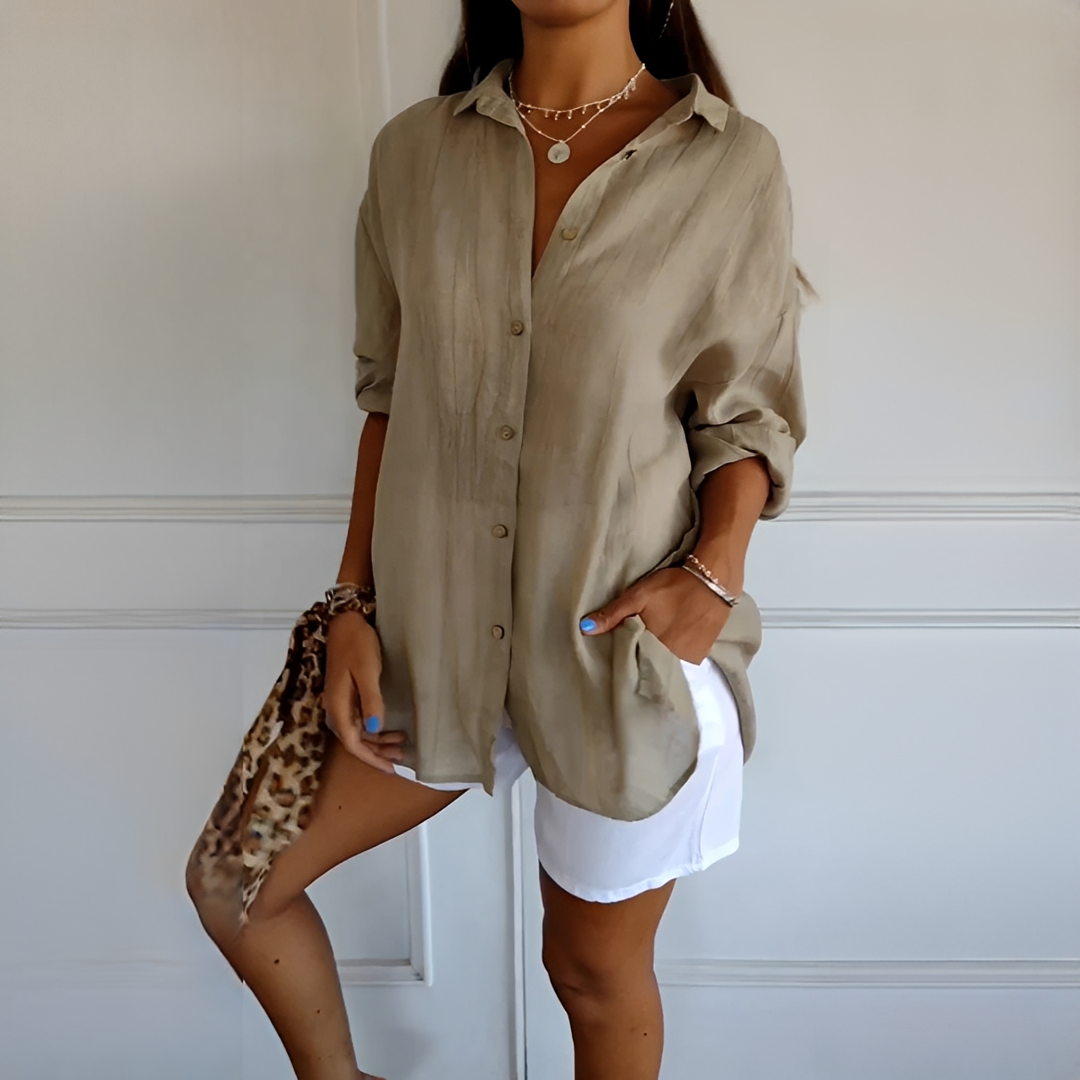 Sofie - Elegant Sommarblus för Kvinna