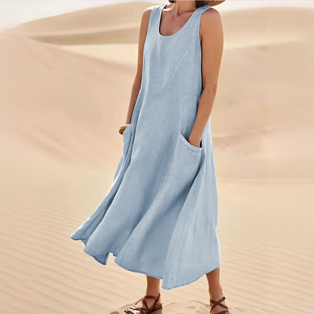 Luna - Elegant och Trendigt Sommardress för Kvinnor