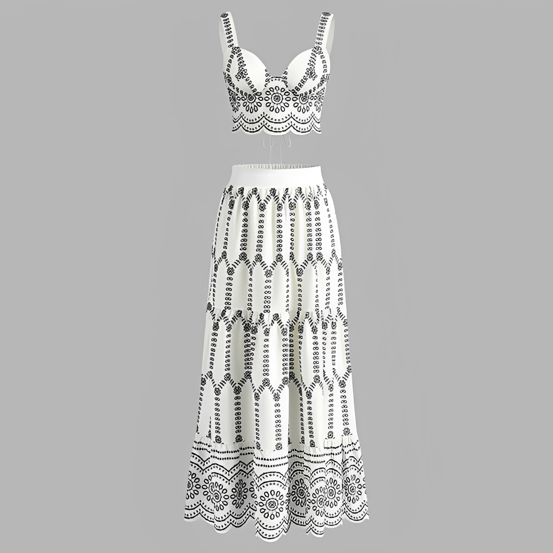 Luna - Elegant Tvådelat Set för Varje Tillfälle